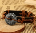Leather Fashion Geometric bracelet  Four colors are made NHPK1283Four colors are madepicture12